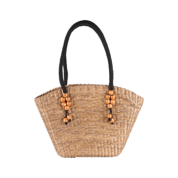 Wathe Hyacinth Bag 11 (Black Color)